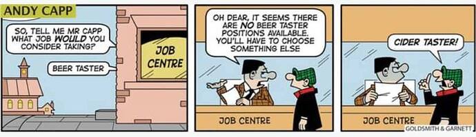 Andy Capp Beer Taster