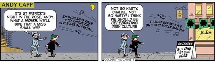 Andy Capp St. Patricks Night