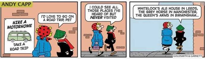 Andy Capp Road trip