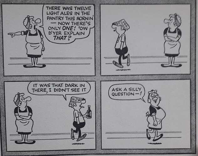 Andy Capp - 12 ales in the pantry