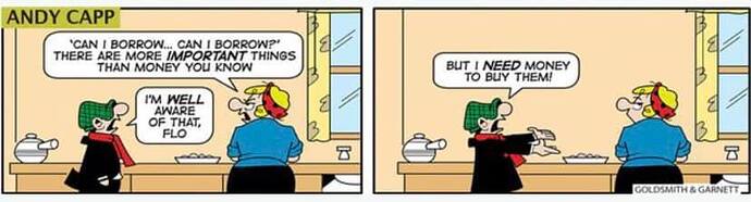 Andy Capp - money